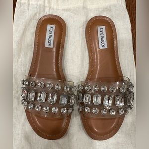 Steve Madden Jeweled Sandals, Size 8.5